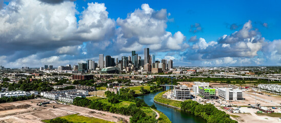 City of Houston Texas panorama