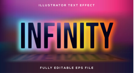 Colorful Light Text Effect