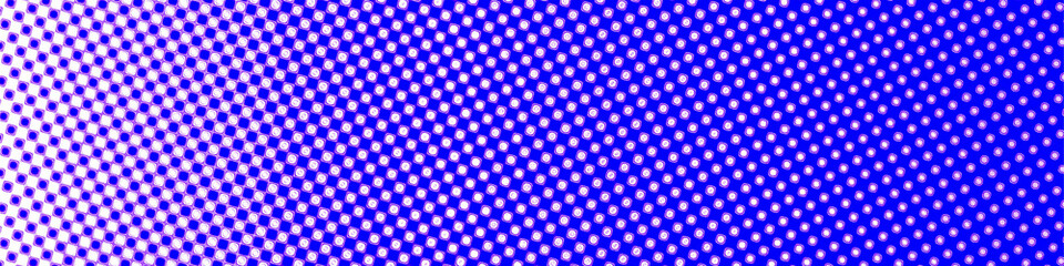 Purple dots pattern background. Empty panorama backdrop with copy space, usable for social media promotions, events, banners, posters, sale, party, and online web Ads