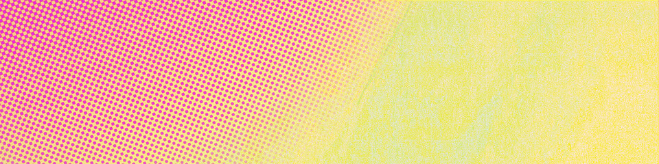 Gradient yellow background. Empty panorama backdrop with copy space, usable for social media promotions, events, banners, posters, sale, party, and online web Ads