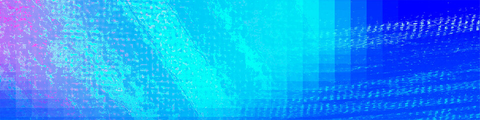 Blue abstract background. Empty panorama backdrop with copy space, usable for social media promotions, events, banners, posters, sale, party, and online web Ads