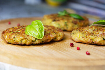 Nutritious Baked Zucchini and Veggie Pancakes: Wholesome Delights for a Healthy Bite