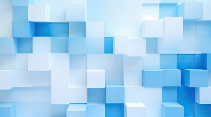 background background blue and white, in the style of cubo-futurism