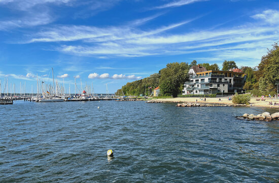 Hafen von Kitzeberg an der Kieler F&ouml;rde 