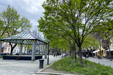 Hviezdoslav square in Bratislava, Slovakia