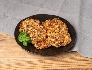 Pumpkin Seeds Cookies, Pepita Grains Biscuit, Healthy Cereal Crackers, Homemade Pumpkin Seed Cookie