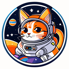 astronaut cat © Cem KALAYCI