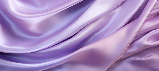 Obraz premium Purple silk background. Generative AI.
