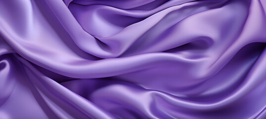 Obraz premium Purple silk background. Generative AI.