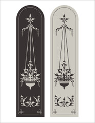 Brownstone Door Glass Design 