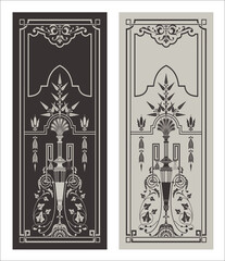 Brownstone Door Glass Design 