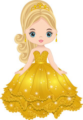 Fototapeta premium Vector Sweet 16, Quinceanera Birthday Party Girl