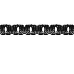 Baroque Scroll as Element of Ornament and Graphic Design with Spirals and Rolling Circle Motif