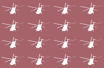 Military helicopters