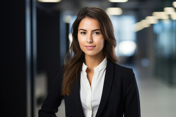 Fearless and Independent Businesswoman Breaking the Mold in Modern Office Environment