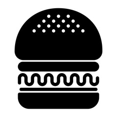 burger icon, glyph icon style