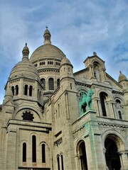 Fototapeta na wymiar The Basilica of Sacré Coeur de Montmartre, Paris, France