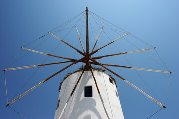 Windmill in Santorini, Greece © John