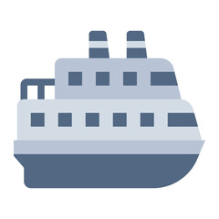 Ferry transportation icon