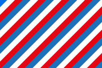 France flag color blue white red template lines. Blue, white, red diagonal lines. Vector illustration. EPS 10.