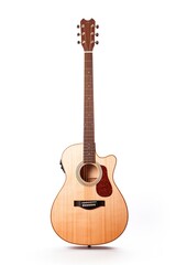 Obraz premium guitar, isolated on white background | Generative AI