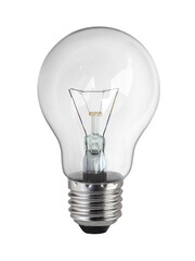light bulb. transparent background