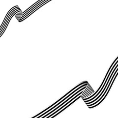 ribbon object with stripes, striped pattern 