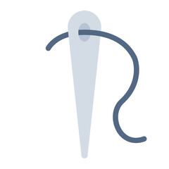 Needle for sewing icon