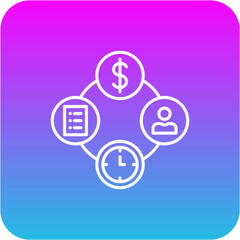 Obraz premium Time Management Icon