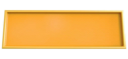 Obraz premium 3d label wood - mockup