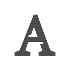 letter vector element design