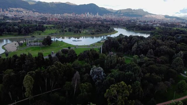Park Simon Bolivar in Bogot&aacute;, Colombia
