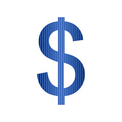 Us dollar icon.