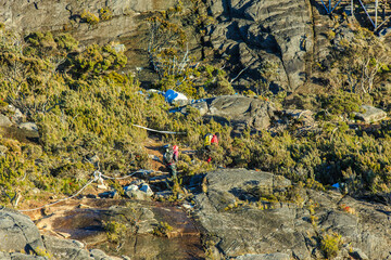 Mount Kinabalu scenery.