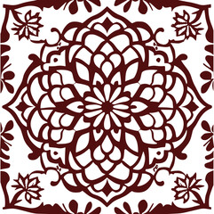 seamless pattern with flowers