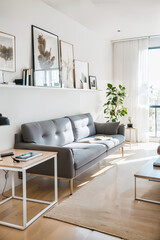 Living modern minimalist room