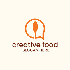 Fast food chef home logo restaurant chef logo design concept Food Restaurant vector