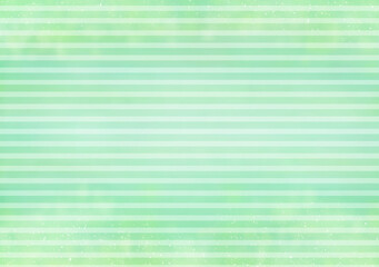 Obraz premium かわいい緑色のボーダー柄背景