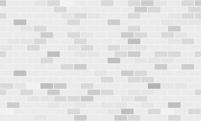 Grey brick wall abstract background. Rectangle pattern geometric. Vector Background.