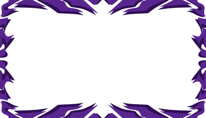 Purple abstract framed background illustration. Perfect for wallpaper frames, book covers, invitations, greeting cards, websites