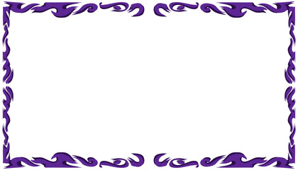 Purple abstract framed background illustration. Perfect for wallpaper frames, book covers, invitations, greeting cards, websites