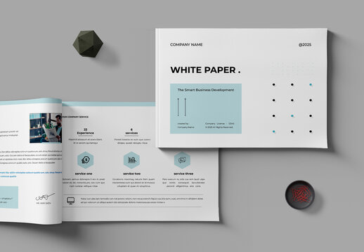 White Paper Landscape Layout