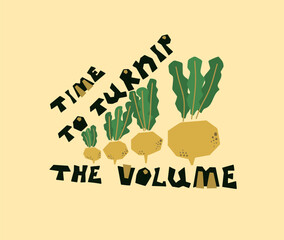 funny phrases about plants. Design idea for a postcard, chaupera to the flower store