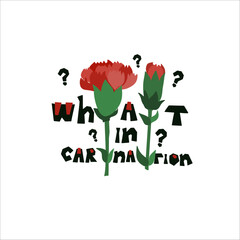 funny phrases about plants. Design idea for a postcard, chaupera to the flower store