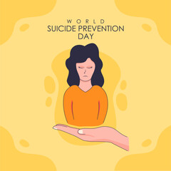 world suicide prevention day poster template