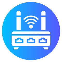 roommate gradient icon