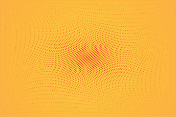 Dot Pattern Background Halftone Pattern & Trendy Style in Sunburst.