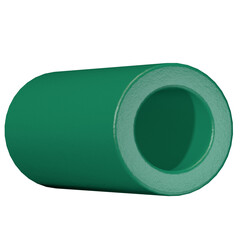 Green tube 3D