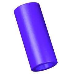 Purple tube 3D