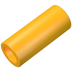 Yellow tube 3D